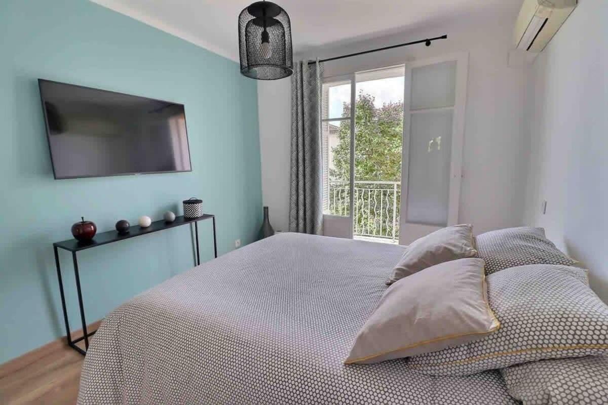 Charmant T2 Avec Balcon - Parking, Ac, Wifi Аяччо Екстер'єр фото